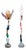 Art Nouveau Style Crystal Floral Floor Lamps, Set of 2 For Sale