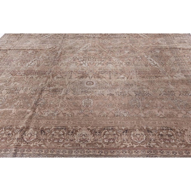 1920s Turkish Hereke Rug For Sale - Image 4 of 7