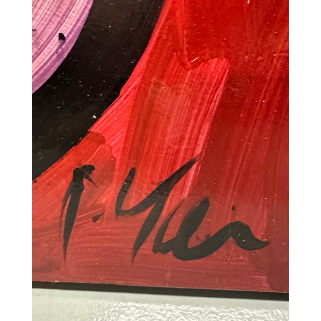 Abstract Picasso Style Painting by Peter Keil For Sale - Image 3 of 5