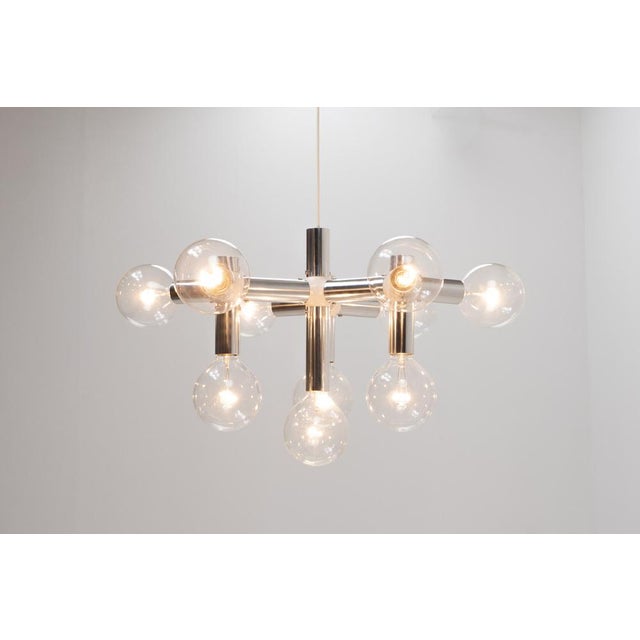 Atomic Ceiling Lamp by Haussmann for Swisslamps International, 1960s For Sale - Image 6 of 13