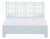Chippendale Standard Bed California King - Light Blue For Sale