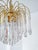 Mid-Century Modern Murano Glass Teardrop Chandelier with Gilded Frame attributed to Paolo Venini, 1970s For Sale - Image 3 of 18