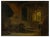 Unknown, Interior of a House, Original Oil Painting, Late 19th Century For Sale