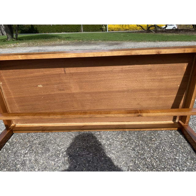 Vintage Campaign Style Pine Rectangular Coffee Table For Sale - Image 4 of 10