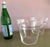 Late 20th Century Pair of Late 20th Century Clear Glass Tiffany & Co. Flower Pots For Sale - Image 5 of 6