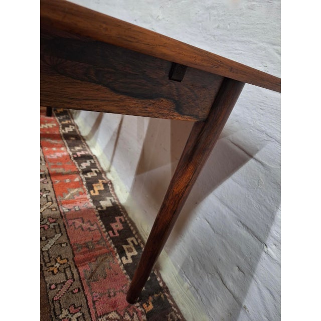 Brown Large Danish Rosewood 10-Seater Dining Table from Vemb Mobelfabrik, 1960s For Sale - Image 8 of 18