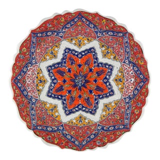 Turkish Handcrafted Wall Plate For Sale