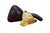 Antique carved meerschaum pipe featuring a detailed female figure kissing a bird and sterling silver collar. Includes...