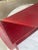 Primitive Folk Art Sculptural Wall Shelf in Red Paint For Sale - Image 10 of 18