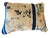 19th Century Custom Made Lumbar Pillow W/Antique Chinese Rug Fragment 14"w For Sale - Image 5 of 7