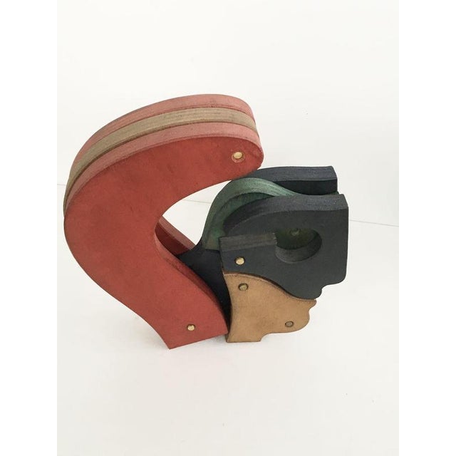 Bruno Chersicla, Kinetic Sculpture, 1980, Wood For Sale - Image 10 of 15