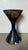 Mid-Century Modern Black Painted Hourglass Planter For Sale - Image 4 of 9