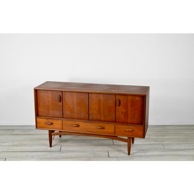 Fresco Sideboard in Teak by Victor Wilkins for G-Plan, 1960s, in Very Good conditions. Designed 1960 to 1969 This piece...