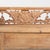 Wood 1868 Swedish Carved Pine Storage Bench With Heart Detail For Sale - Image 7 of 15