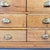 Oak and Glass Haberdashery Showcase Counter with 16 Drawers, 1940s For Sale - Image 14 of 16