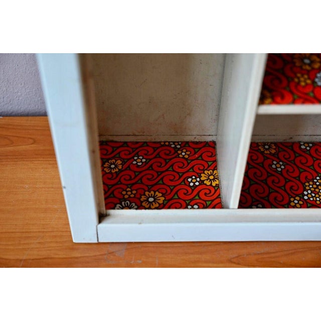 1940s Bohemian Metal Medicine Cabinet, France, 1940s For Sale - Image 5 of 13