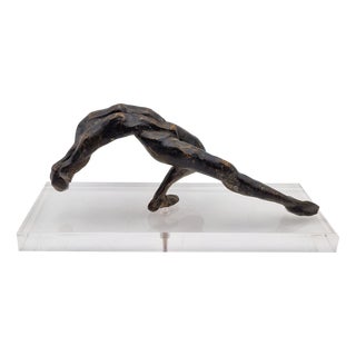 Bronze Sculpture Dancer, 1970s For Sale
