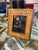 Wood Vintage Burl Wood and Brass Picture Frame, Italy, 1980s For Sale - Image 7 of 7