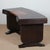 Art Deco Desk in Oak and Leather, 1930s For Sale - Image 10 of 13