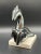 Fran Mar after Franz Marc, Resting Horse, 1970s, Ceramic Sculpture with Platinum Glaze For Sale - Image 6 of 16
