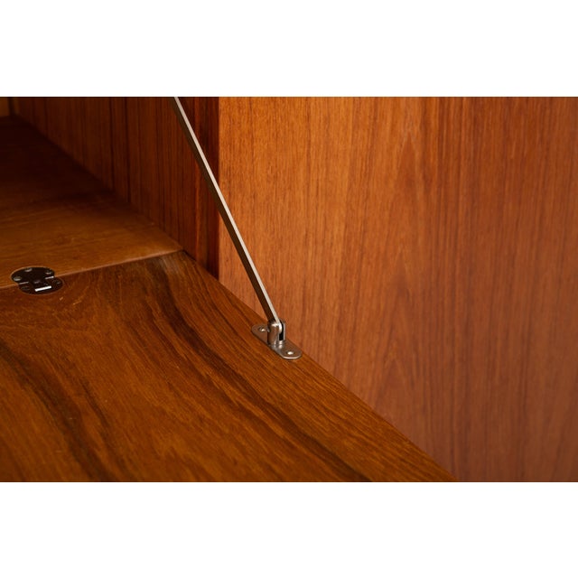 Wood Danish Teak Highboard by Henry W. Klein for Bramin, Denmark, 1960s For Sale - Image 7 of 13