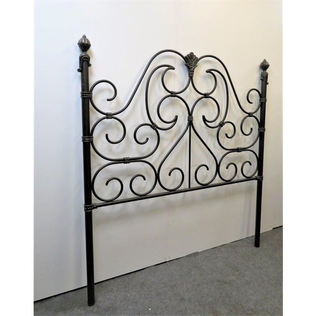 Victorian Style Scroll Design Queen Size Headboard Chairish
