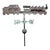 Vintage Copper Locomotive Train Weathervane For Sale
