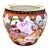 Chinese Hand Painted Fishbowl Planter For Sale