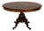 19th Century Renaissance Revival Carved Lion Oval Center Table For Sale