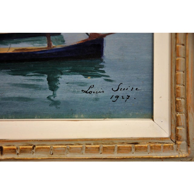 Louis Suire, The Gulf of Morbihan, Brittany, 1927, Oil Painting, Framed For Sale - Image 3 of 18