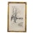 Antique Ernest C Rost Road to Village Church Winter Snow Landscape Etching 23" For Sale