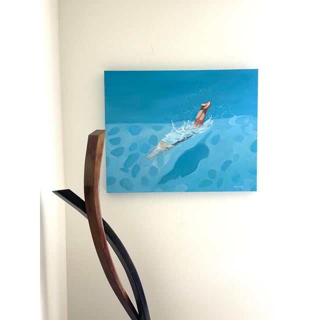 "Connecting the Dots" Original Modern Oil Painting, by Jennifer Hohlfelder For Sale In Denver - Image 6 of 10