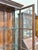 Late 20th Century Late 20th Century Rustic Mahogany Glass Display Cabinet With Cremone Hardware For Sale - Image 5 of 10