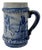 Early 20th Century Robinson Clay Bristol-Slip Glazed Stoneware Golfing Mug For Sale