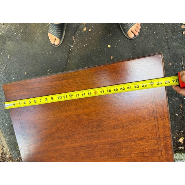 Late 20th Century Pair of American Martinsville MCM Hollywood Regency Accent Nightstands Side Tables For Sale - Image 12 of 14