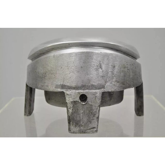 Vintage Boon & Lane Aluminum Hat Block Mold Form Millinery Luton Beds England B For Sale - Image 11 of 12