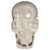 This strikingly carved large rock crystal skull is a mesmerizing fusion of artistry and nature. Measuring approximately...
