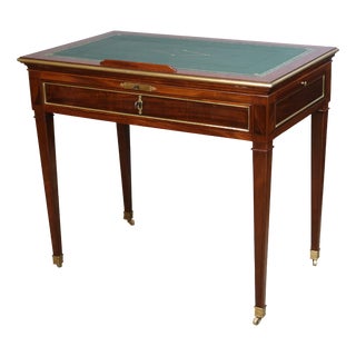 Tronchin-Style Desk in Wood For Sale