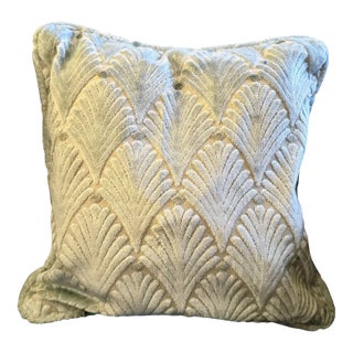Custom Velvet Art Deco Pattern Pillow Cover For Sale