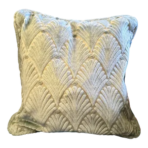 Custom Velvet Art Deco Pattern Pillow Cover