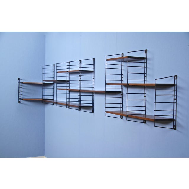 Dutch Modular Shelving Unit by A. Dekker for Tomado, 1960s For Sale - Image 12 of 12