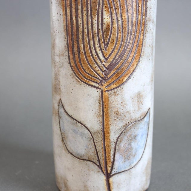 Vintage Ceramic Decorative Vase by Alexandre Kostanda, 1960s For Sale - Image 13 of 17