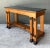 Late 20th Century Vintage William Switzer Carved Wood Console With Stone Top For Sale - Image 5 of 12