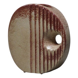 Vintage Bertoncello Ceramic Vase, 1970s For Sale