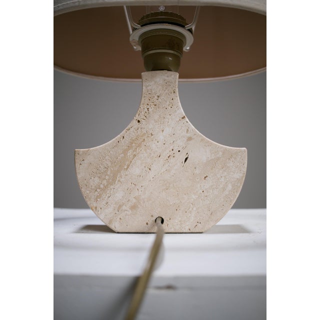 Stone Travertine Lamp attributed to Fratelli Mannelli, 1970s For Sale - Image 7 of 18