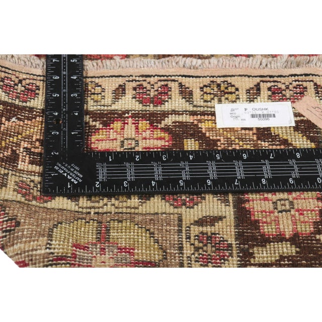 Vintage Turkish Oushak Rug - 03'11 X 07'01 For Sale In Dallas - Image 6 of 10