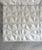 White Sculptural Geometric 3d Wall Art Panels, Set of 12 For Sale - Image 8 of 18