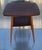 Mid-Century German Side Table with Maple Frame, Brass Feet, and Walnut Top, 1950s For Sale - Image 6 of 6