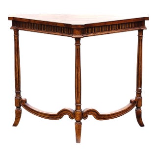 Mid 20th Century Drexel Heritage Furniture Vintage Lamp/Console Table For Sale
