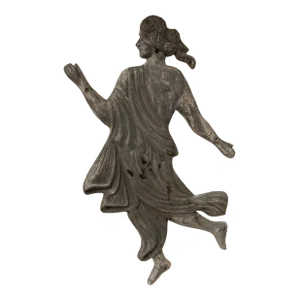 Vintage Metal Carnival Lady Wall Decor